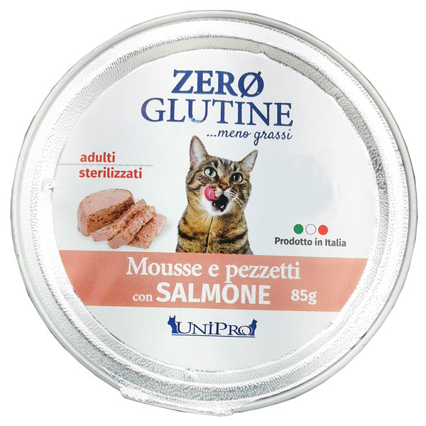 Unipro Zero Glutine con Salmone 85gr Unipro Zero Glutine con Salmone 85gr